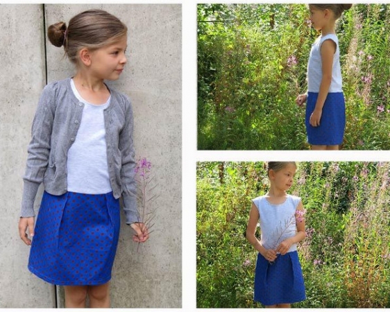 Studio Schnittreif - SALLY • Mädchenkleid PAPIERSCHNITT